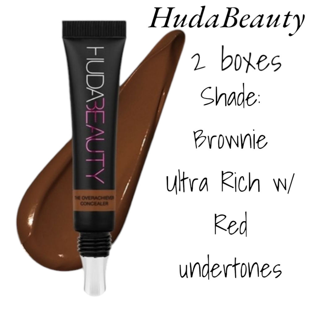 2- Concealer HUDA BEAUTY Overachiever  Brownie
